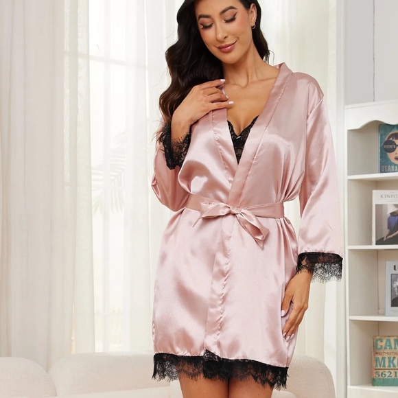 LOFIR Sexy Lingerie for Women, Womens Summer Pajamas Pjs Sets of 4 Pcs - Picture 4 of 7